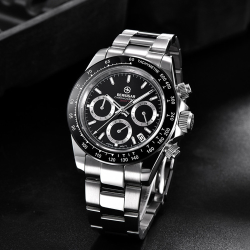 Годинник чоловічий Pagani Design PD-1644 Silver-Black-0
